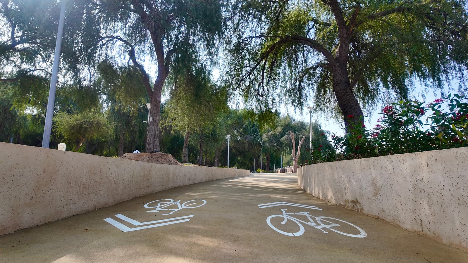 King Hamad Cycle Track — decorative surfacing by RBS Group