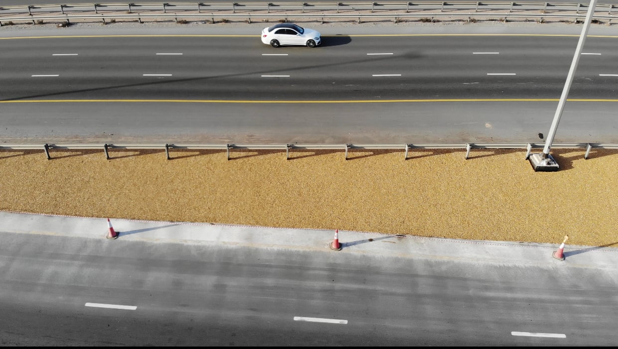 Ras Al Khaimah Bridge — decorative surfacing by RBS Group
