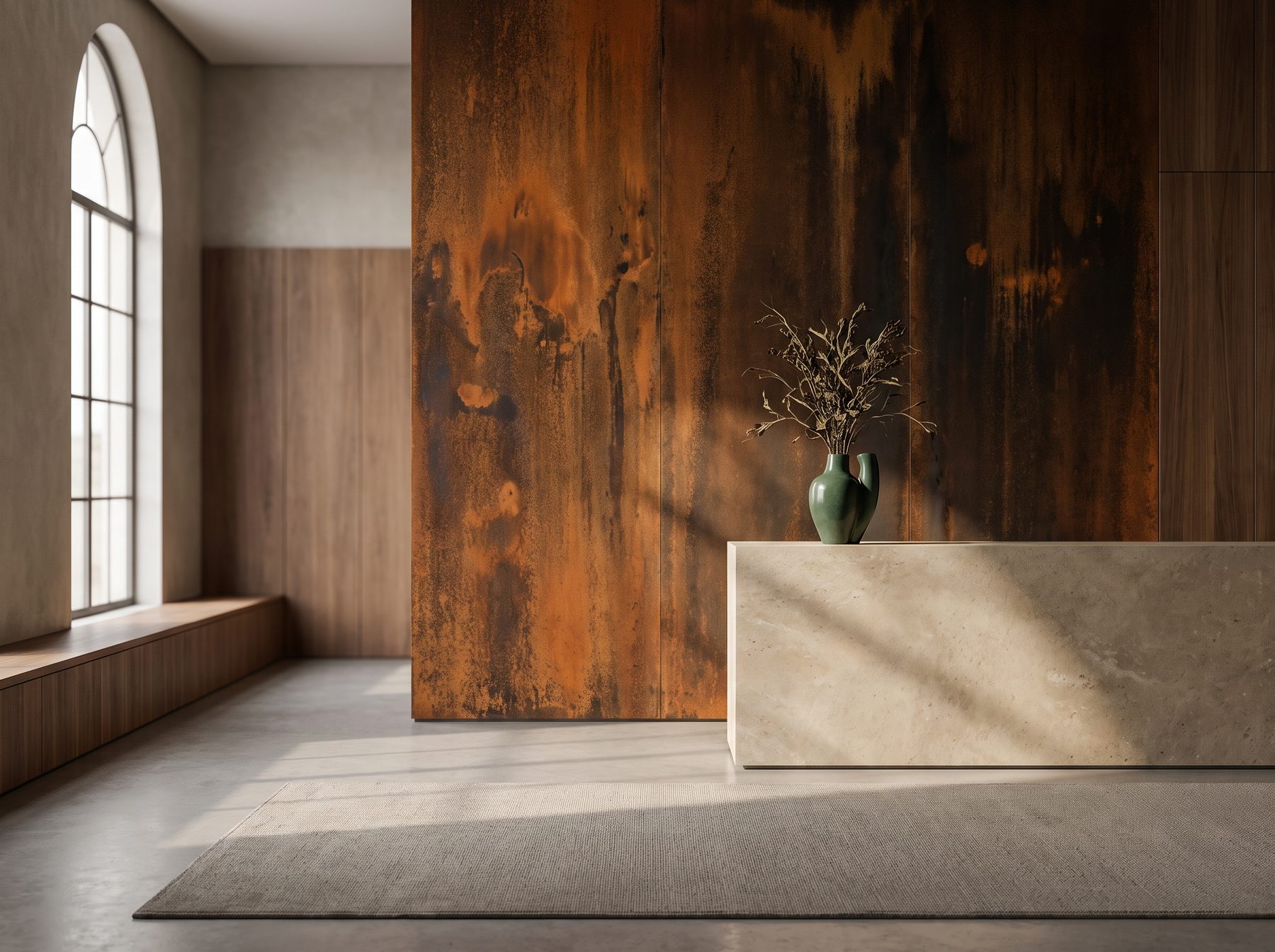 Oxidation Effects — Specialty decorative surface finish by RBS Group