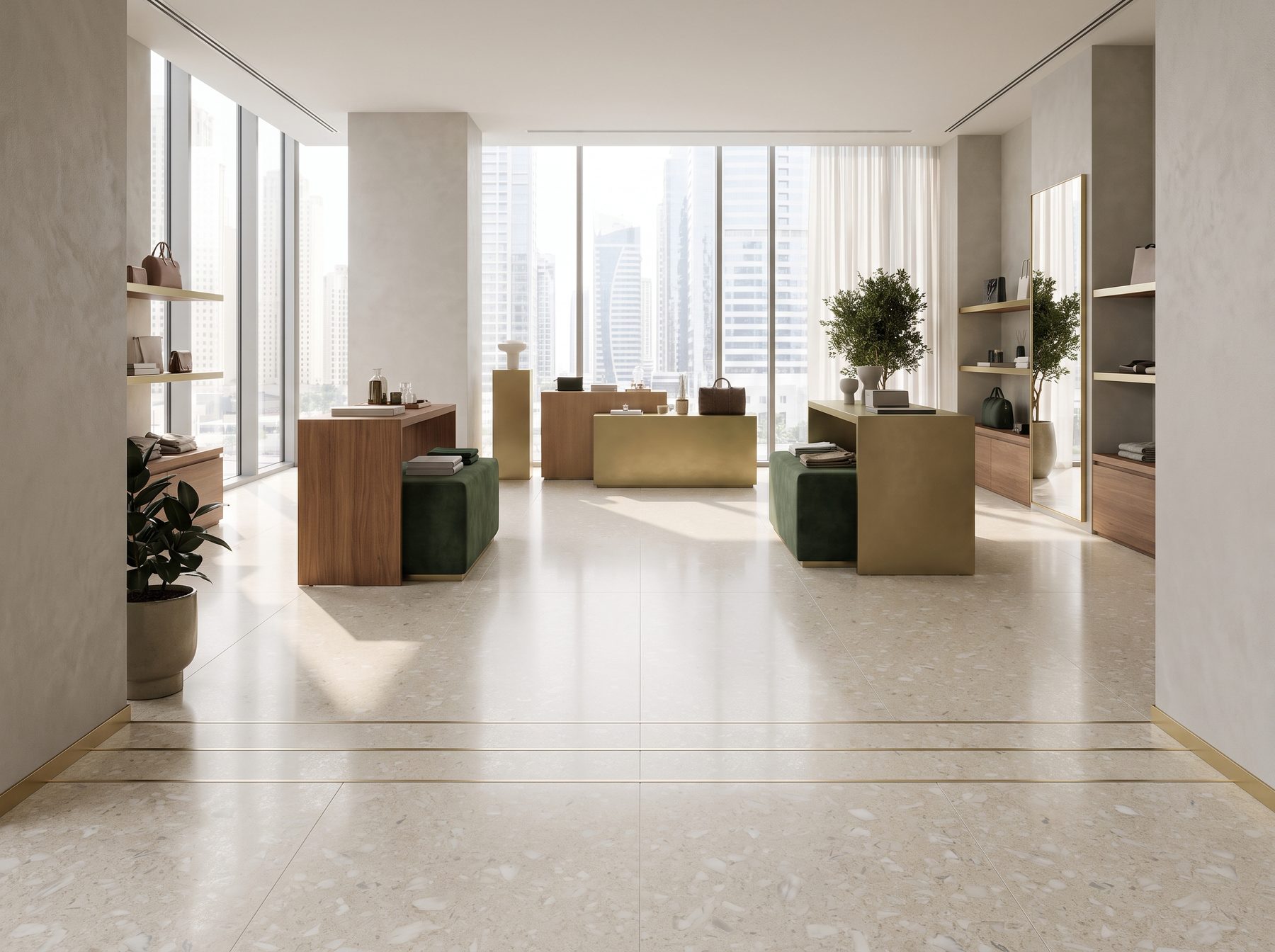Polyester Terrazzo — Composite decorative surface finish by RBS Group