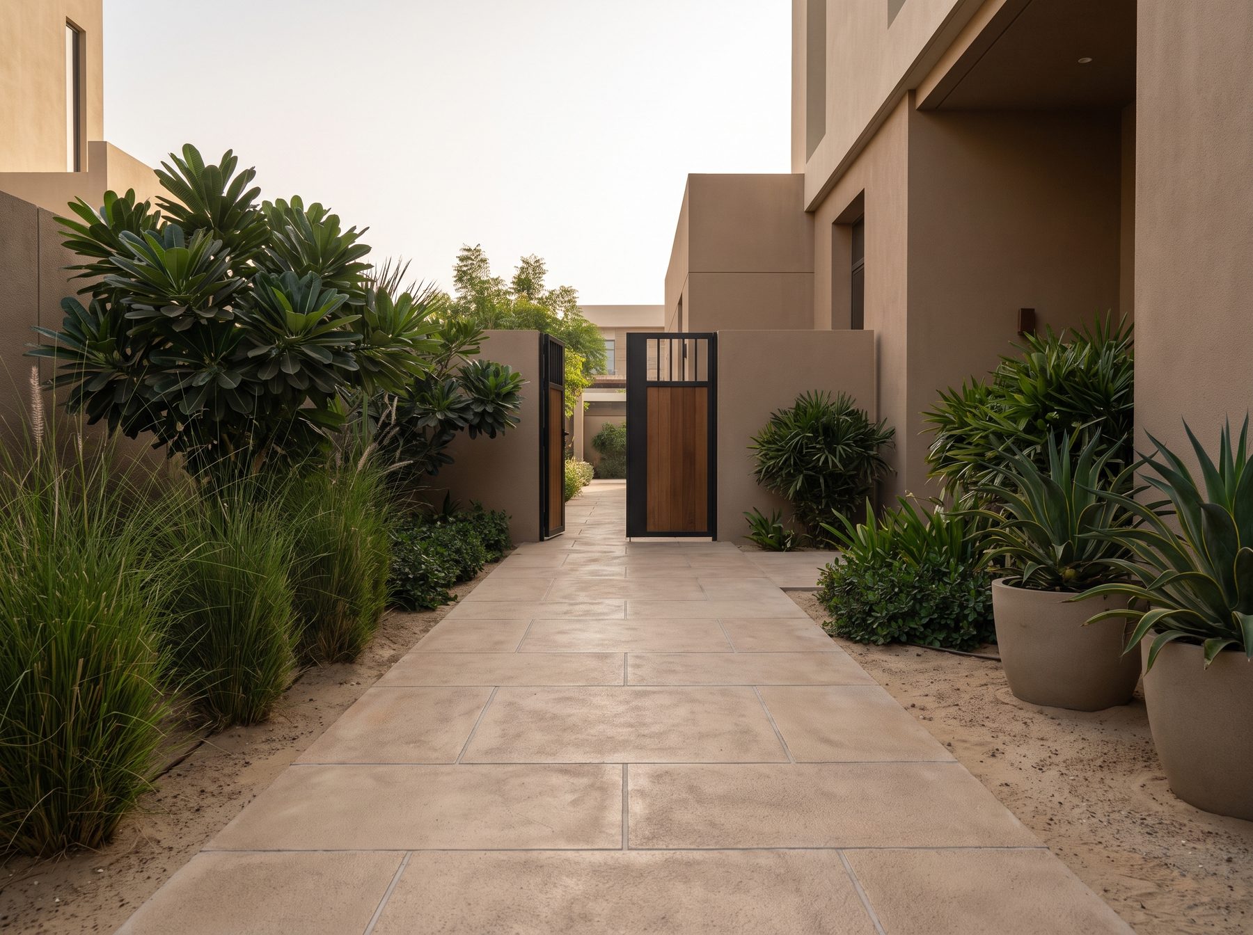 Spray & Stencil Concrete — Composite decorative surface finish by RBS Group