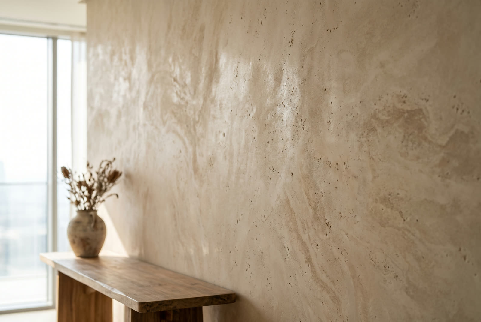 Travertino — Mineral decorative surface finish by RBS Group